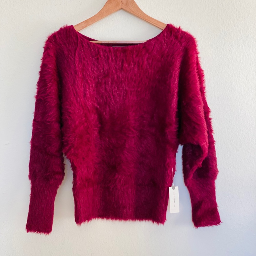 NWT Anthropologie Ember Eyelash Sweater - Picture 5 of 6